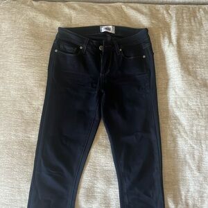 Paige Black denim Verdugo ankle size 26